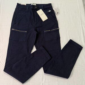 Joie Womens Navy High Rise Park Skinny Jeans Size 27 Capsule Minimalist